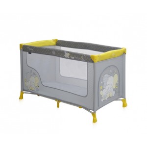 Кошара BABY NANNY 1 ниво Yellow Elephants - LORELLI